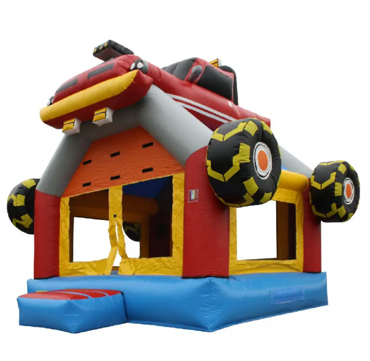 Monster Truck Bounce House Rental in Kelowna β KV Party Rentals Monster truck bounce house for party rentals in Kelowna